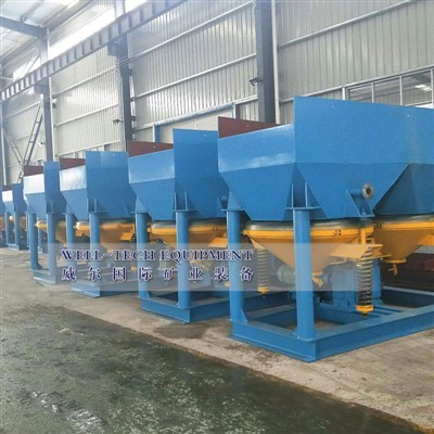 मोरक्को में बैराइट को अलग करने के लिए जिग मशीन